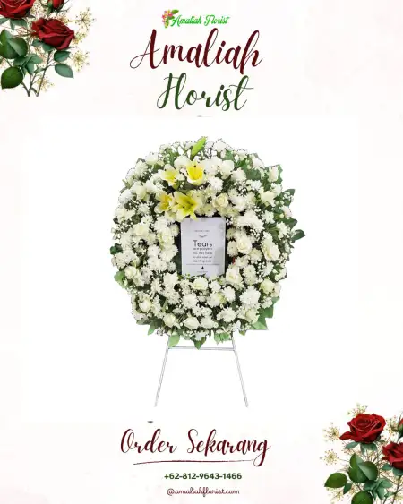 Krans Bunga Duka Pulogedang